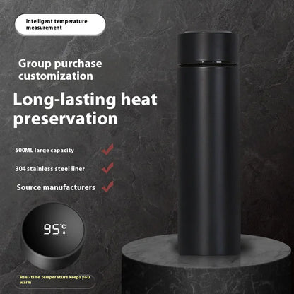 Smart Temperature Display Vacuum Cup